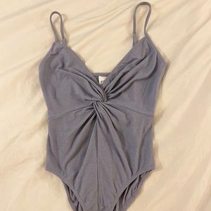 Worn Once, Light Blue Princess Polly Bodysuit